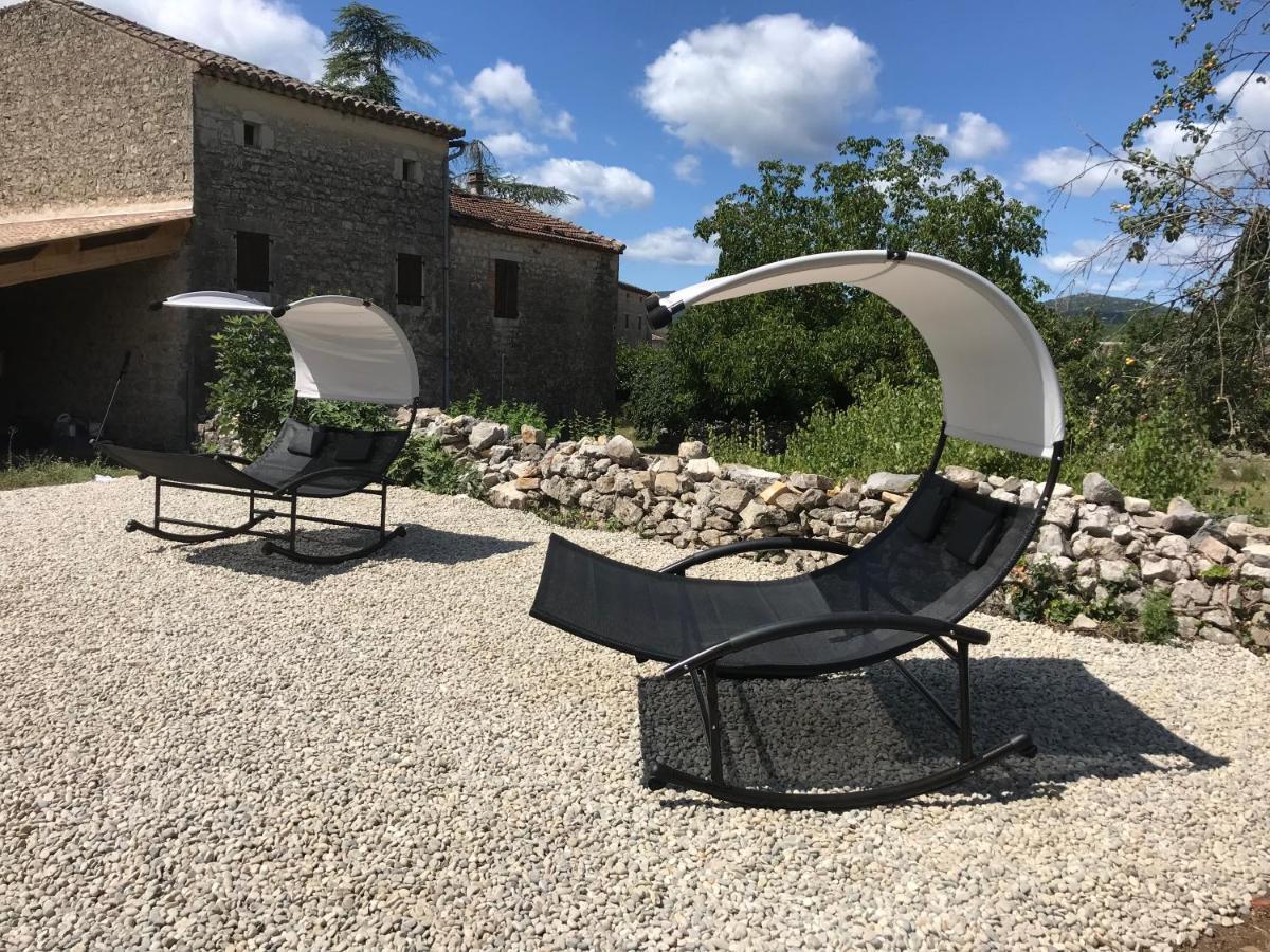 Le Mas Du Paradis Bleu Saint-Andre-de-Cruzieres Esterno foto