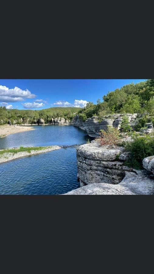 Le Mas Du Paradis Bleu Saint-Andre-de-Cruzieres Esterno foto